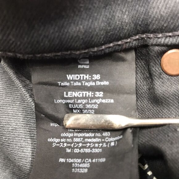 G-Star Slim Fit Jeans - Charcoal - Picture 7 of 15